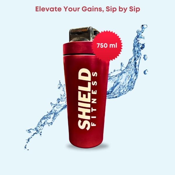 Food Grade Steel Sipper - Red